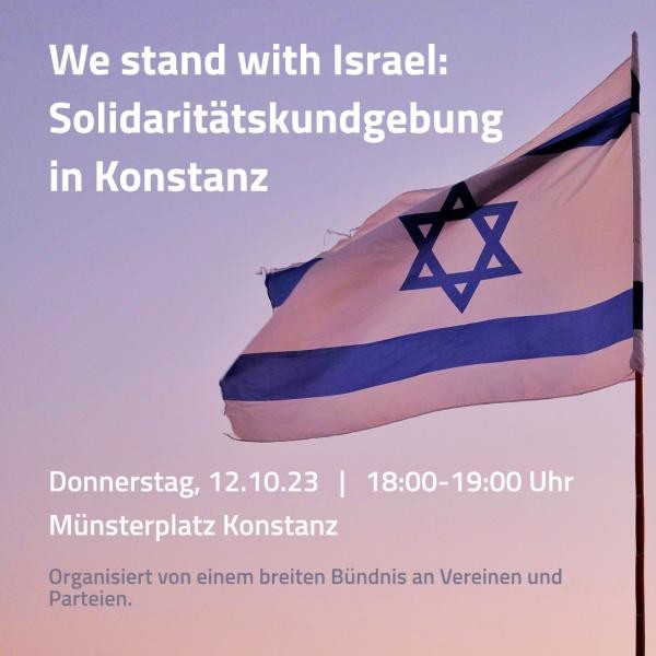 Plakat Stand with Israel
