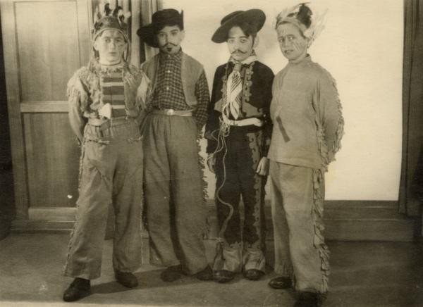 Heute umstritten, damals ein Hit: Konstanzer Cowboys und Indianer um 1950 © Rosgartenmuseum Konstanz