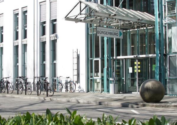 Eingangsbereich des Bürgerbüros