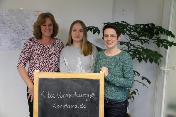 Das Team hinter der Konstanzer Kita- und Kindertagespflege-Vormerkung.