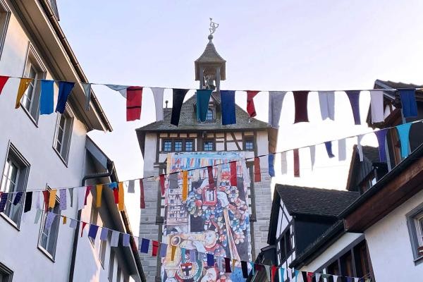 Türme & Fasnacht; Besichtigung des Rheintortum, Pulverturm und Schnetztor 
