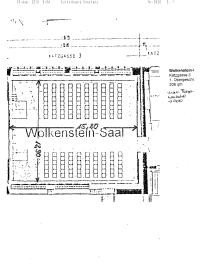 Wolkenstein-Saal Plan
