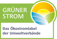 Logo des Grüner Strom-Labels
