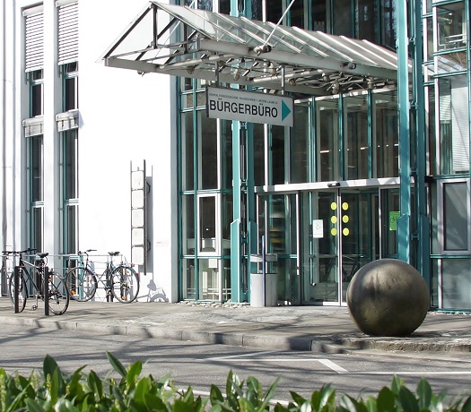 Der Eingang zum Konstanzer Bürgerbüro