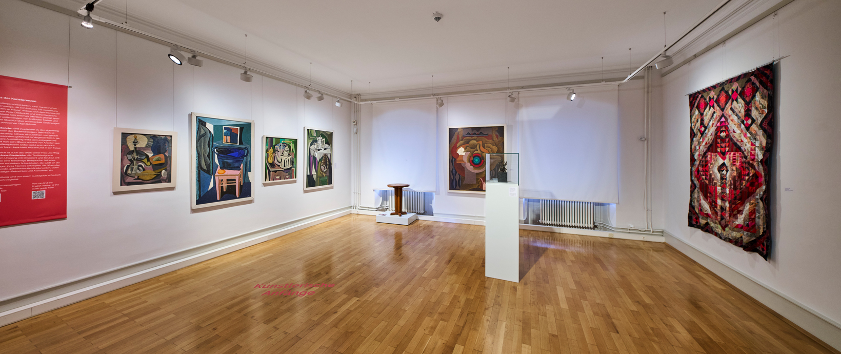 Ausstellungsansicht "Im Fremden zu Hause. Peter Diederichs & Anna Diederichs", Foto: Leo Leister