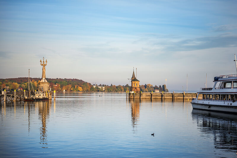 Goldener Herbst in Konstanz am Bodensee