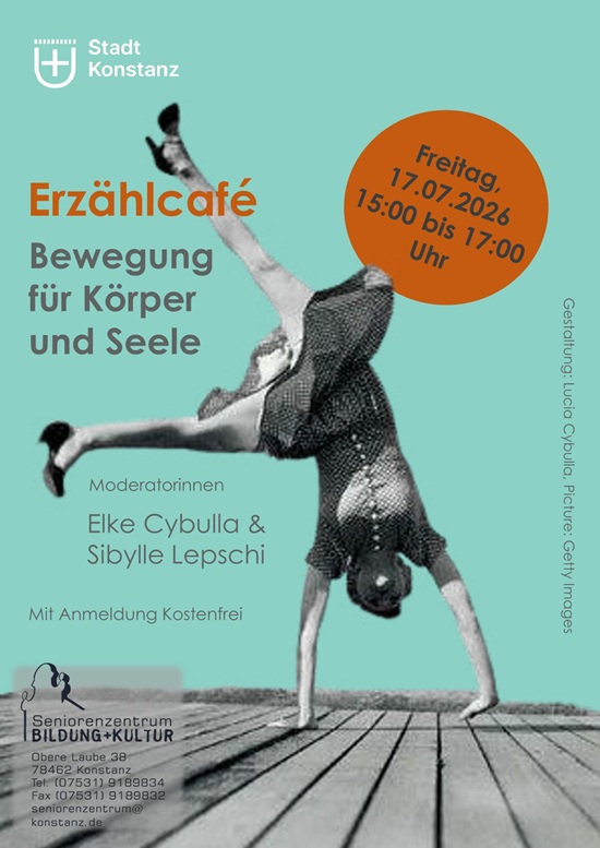 Plakat Erzählcafé