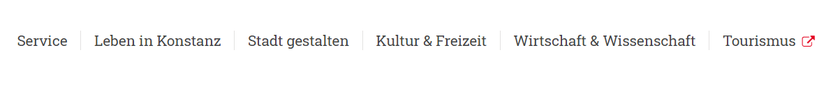 Navigationsmenü