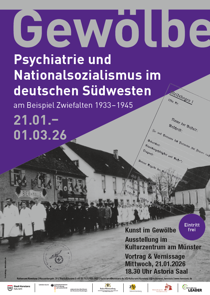 Ein Plakat zur Ausstellung