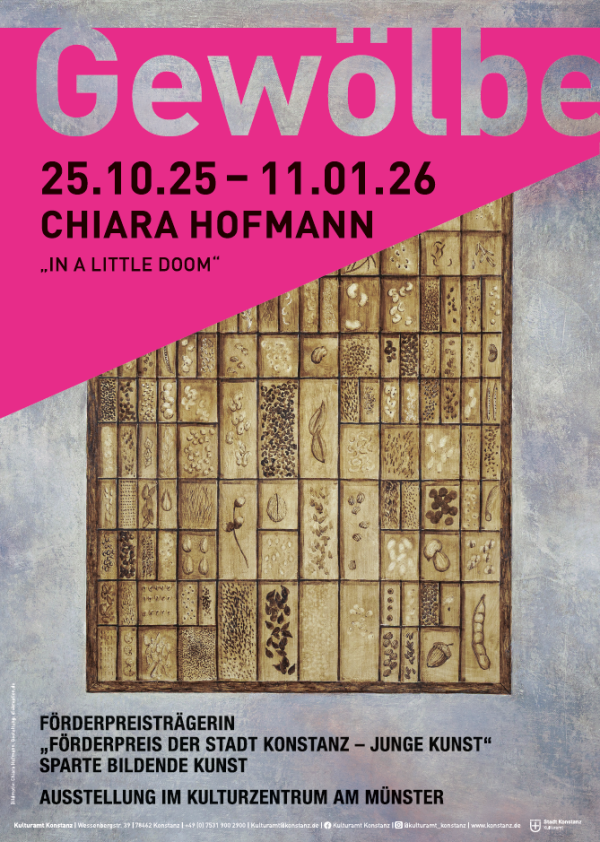 Plakat zur Ausstellung "In a little doom"