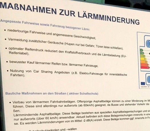 Lärmschutzmaßnahmen (Foto: Stadt Konstanz) Lärmschutzmaßnahmen (Foto: Stadt Konstanz)