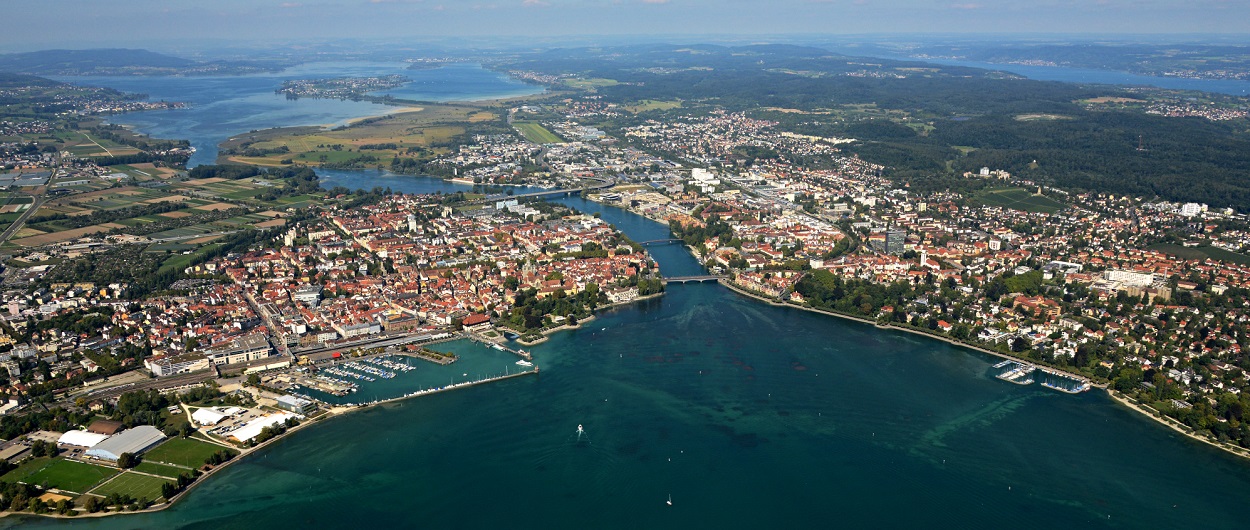 Luftaufnahme von Konstanz (Foto: Peter Allgaier)