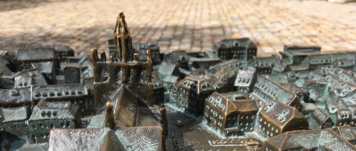 Tastmodell der Konstanzer Altstadt